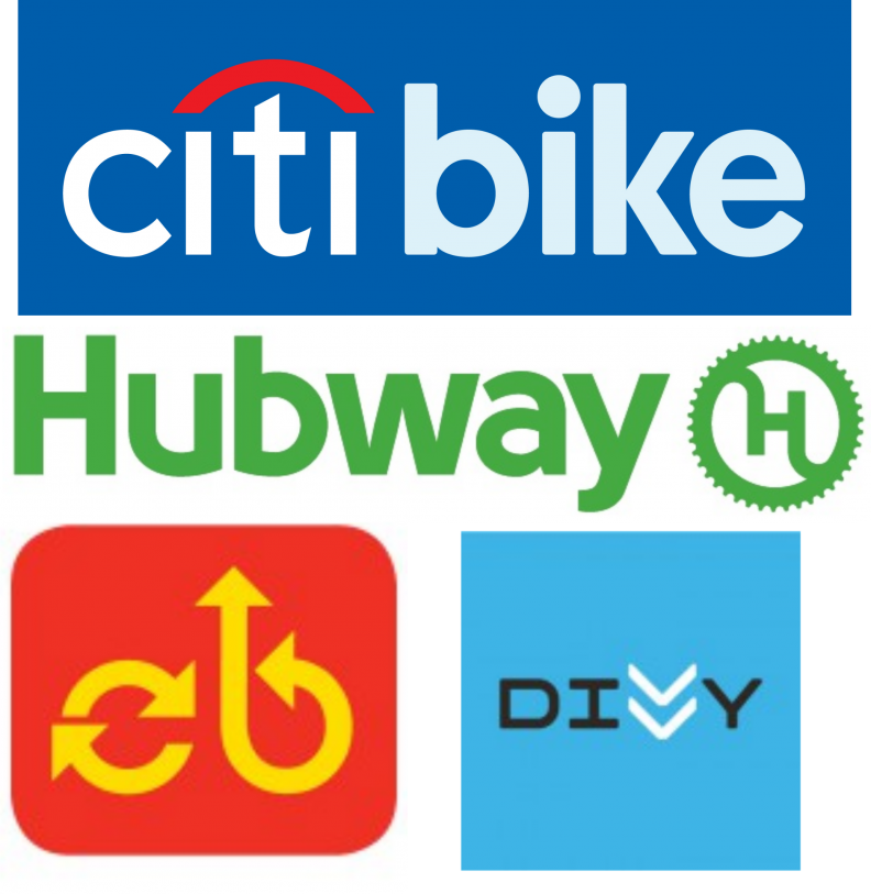 4 bike share logos